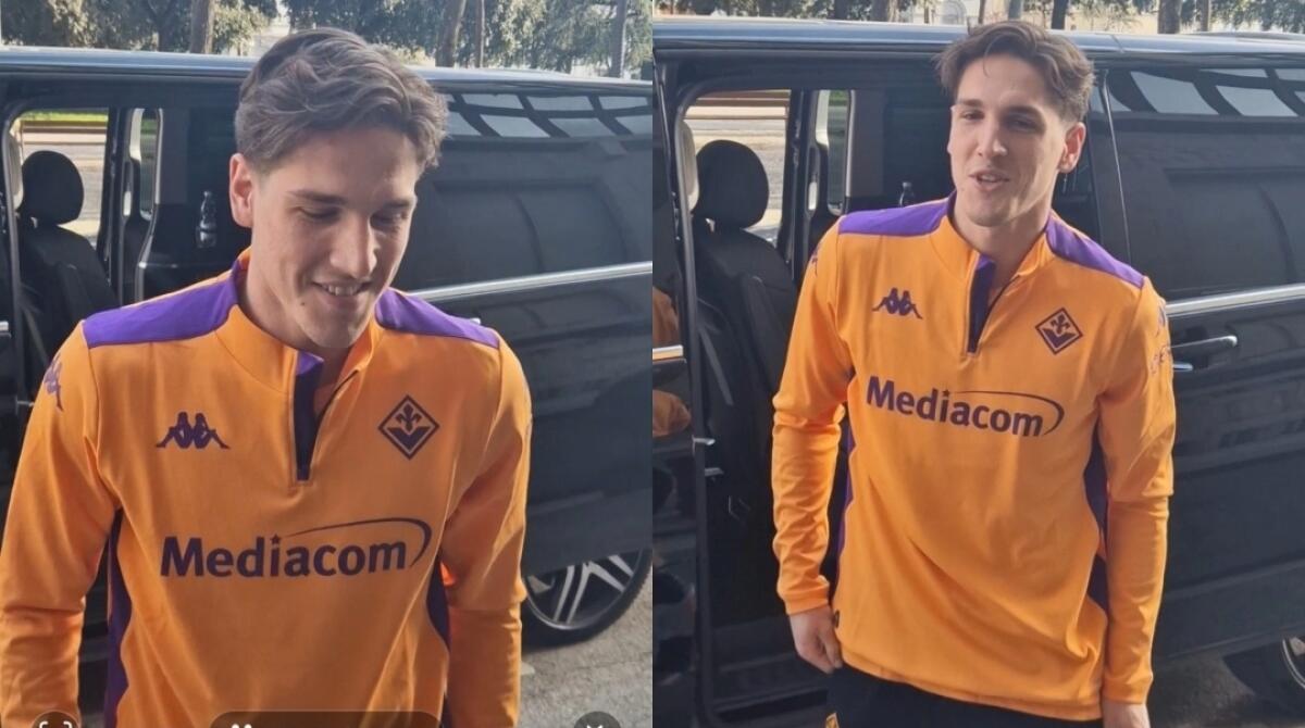 [VIDEO] Nicolò Zaniolo è arrivato a Firenze: ora le visite mediche alla clinica Fanfani - 