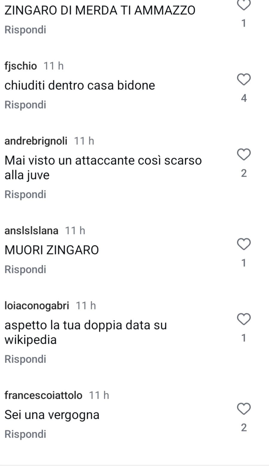 Insulti razzisti, offese e minacce di morte a Vlahovic dai tifosi della Juventus: "Bidone torna a Firenze"