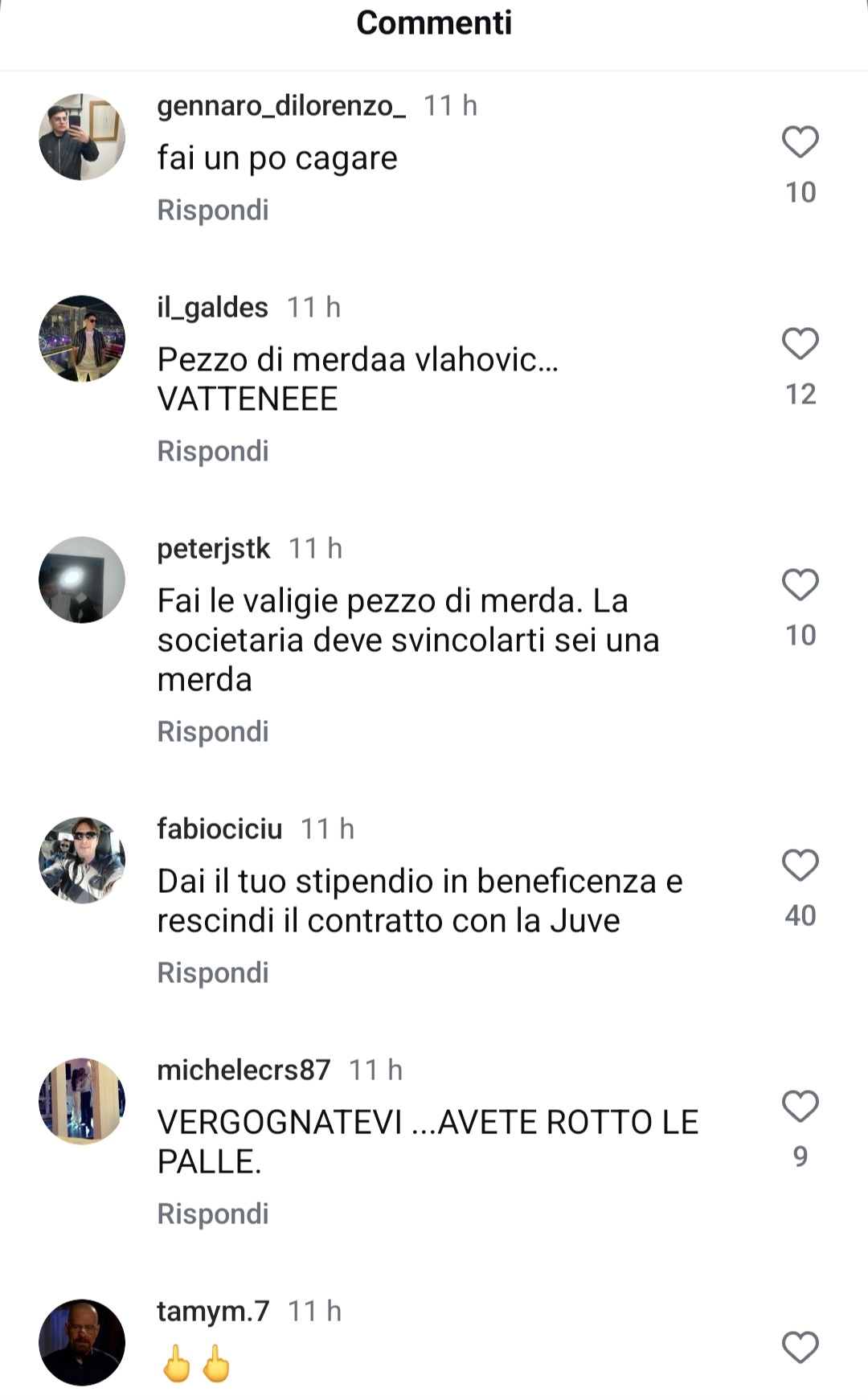 Insulti razzisti, offese e minacce di morte a Vlahovic dai tifosi della Juventus: "Bidone torna a Firenze"