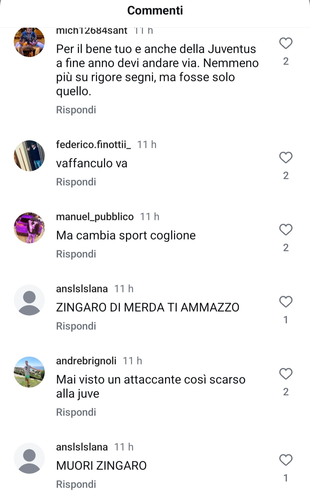 Insulti razzisti, offese e minacce di morte a Vlahovic dai tifosi della Juventus: "Bidone torna a Firenze"