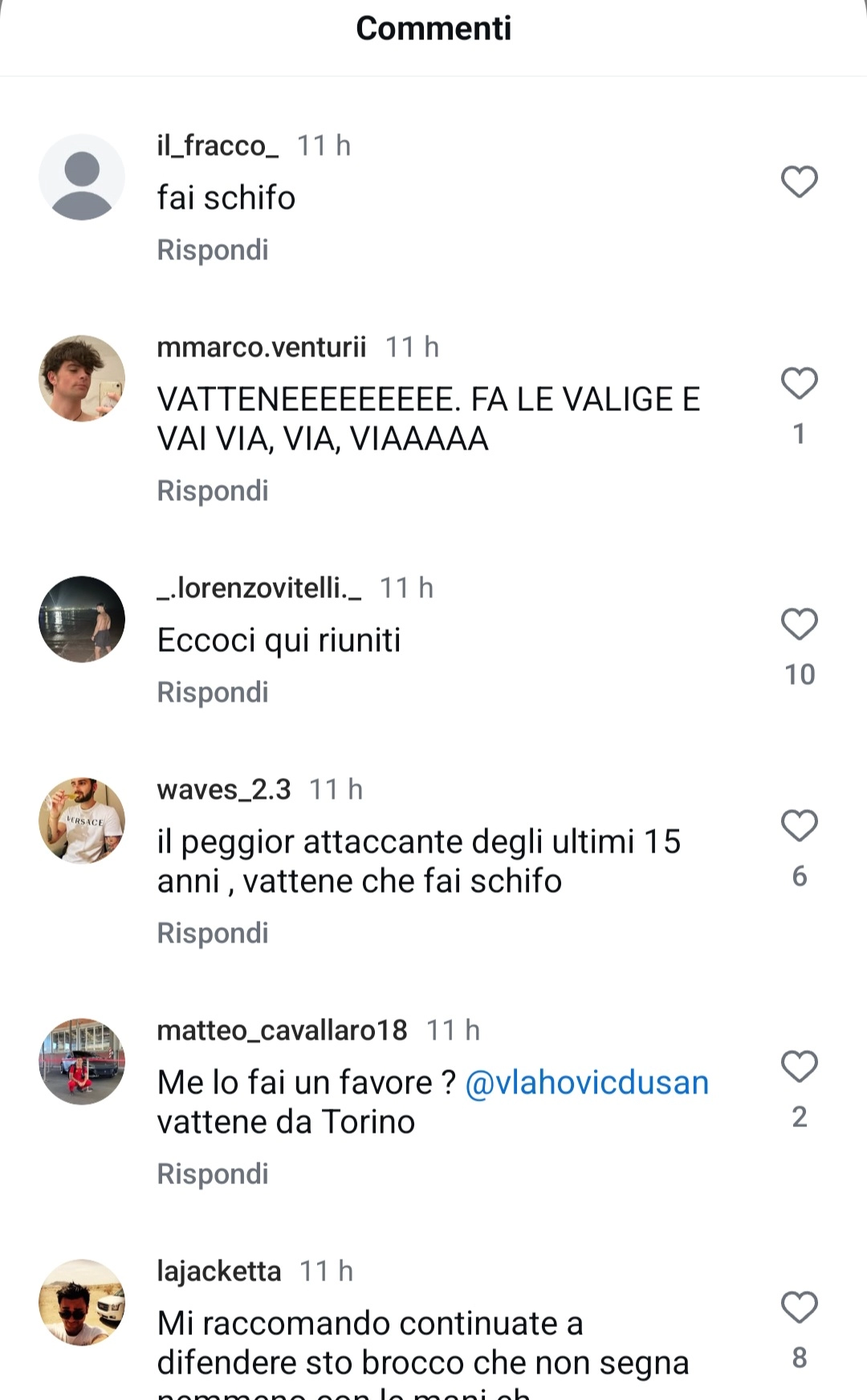 Insulti razzisti, offese e minacce di morte a Vlahovic dai tifosi della Juventus: "Bidone torna a Firenze"