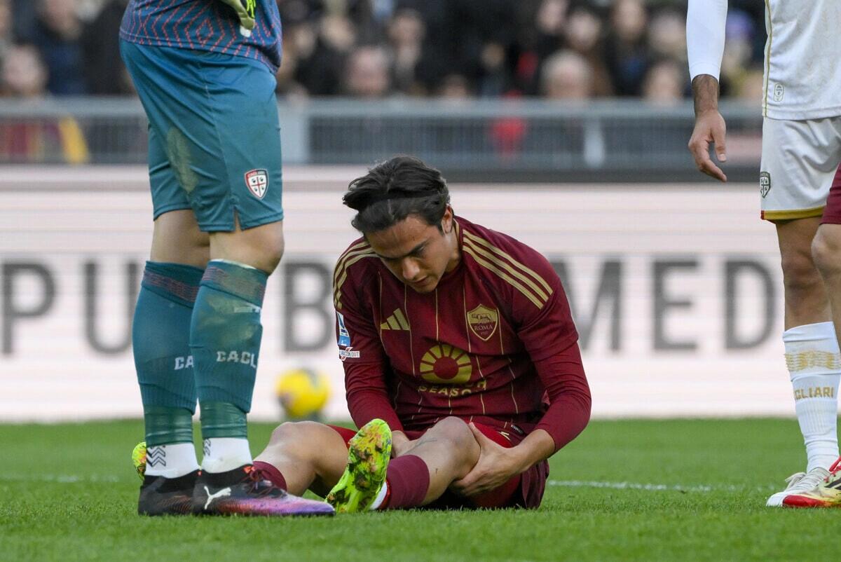 Tegola Roma: Dybala si deve operare al tendine, c'è il rischio che la sua stagione sia già finita - 
