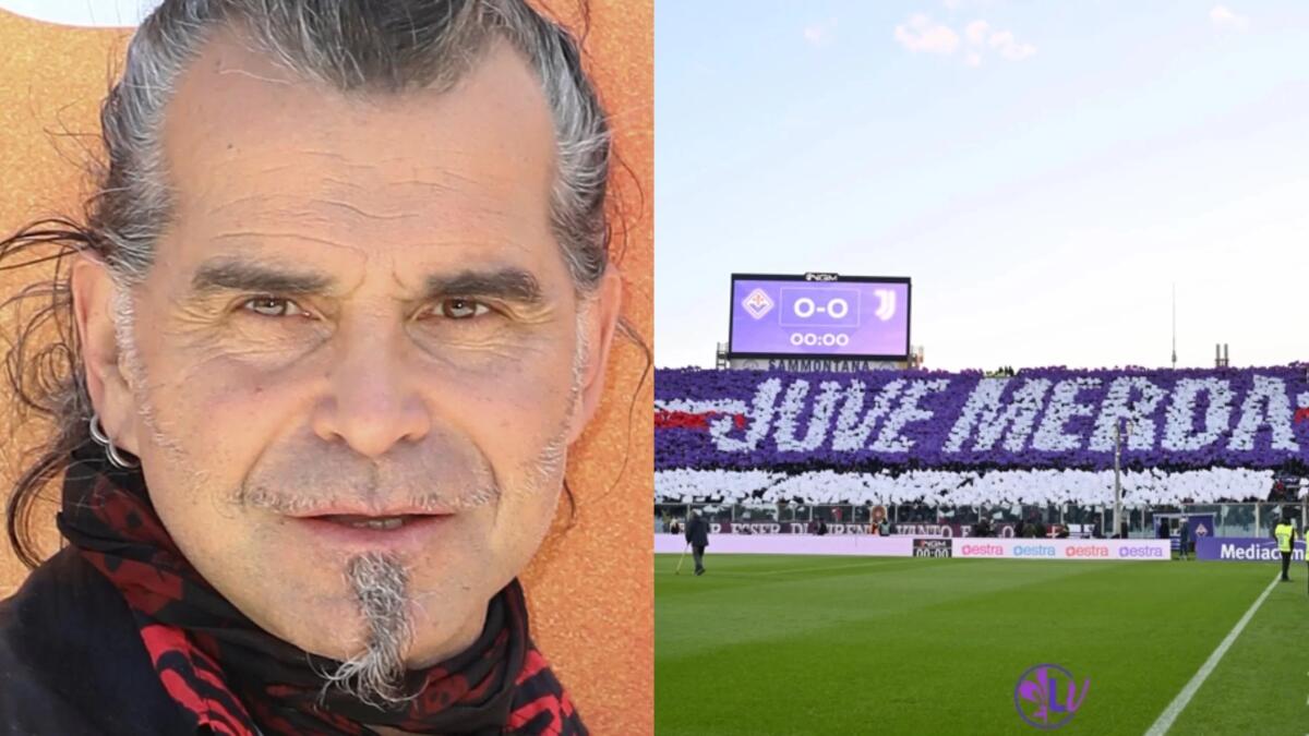 Sentite Pelù: "Sulla coreografia c'era scritto Juve Perda, è stato fatto un grave errore di lettura" - 