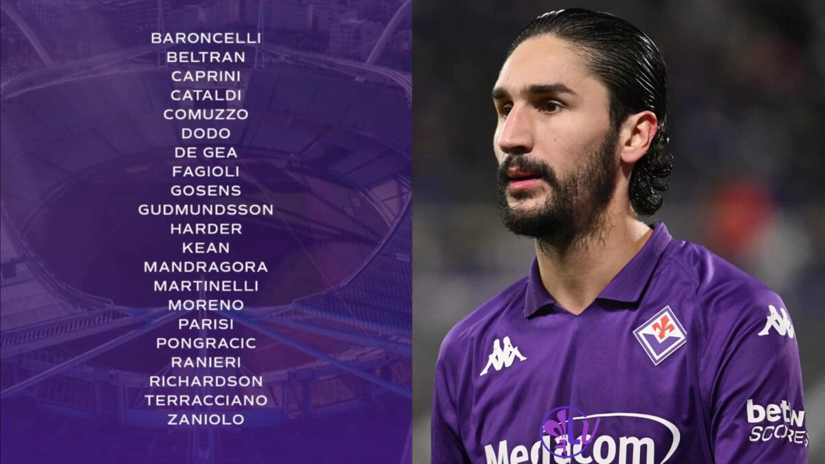 Convocati della Fiorentina per il Panathinaikos: ancora out Adli e Folorunsho. C'è Kean - 