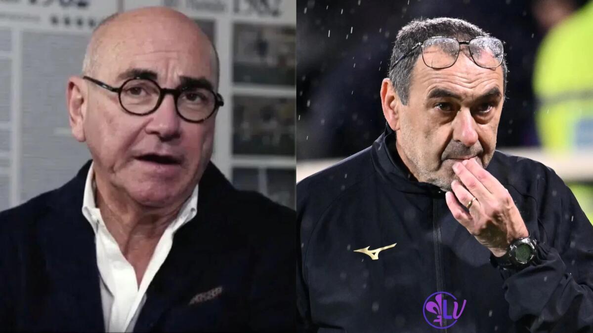 Bucchioni: "Sarri sogna di chiudere la carriera alla Fiorentina, per lui sarebbe un grande coronamento personale" - 