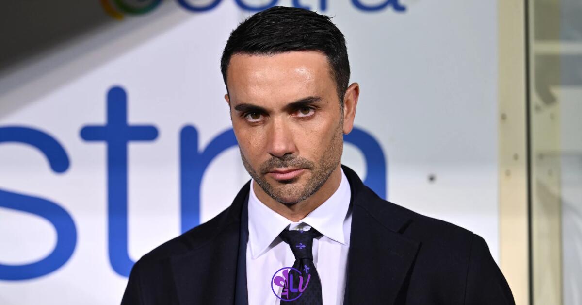 Palladino: "Buon primo tempo, grande reazione. Devo cercare di trovare la chiave giusta per l'approccio" - Firenze, Stadio Artemio Franchi, 06.02.2025, Fiorentina-Inter, foto Lisa Guglielmi. Copyright Labaroviola.com