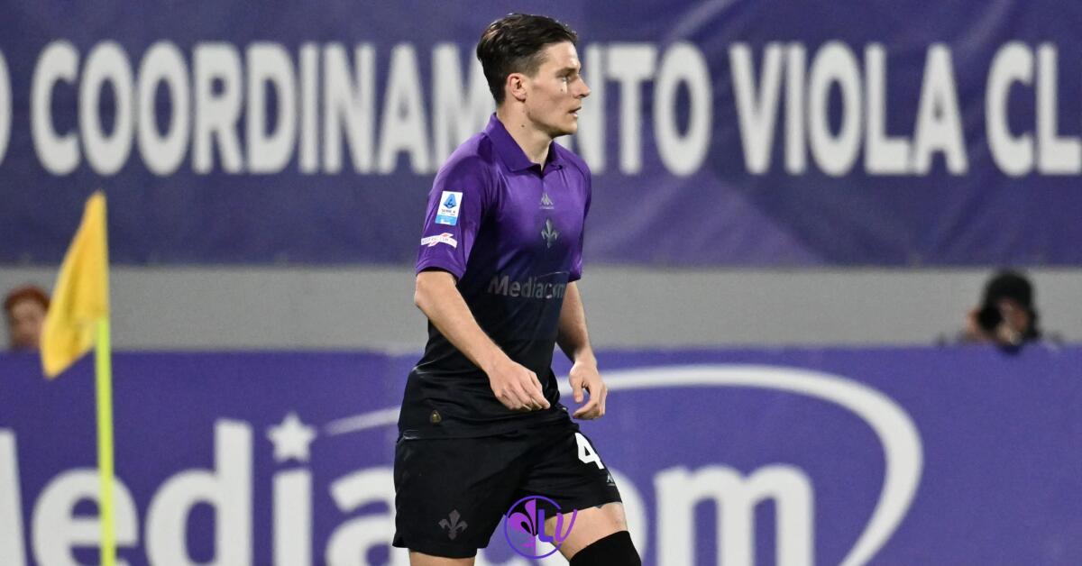 Fagioli: "La Fiorentina è la squadra che mi ha voluto di più. Kean mi ha detto 'Qui si sta bene'" - Firenze, Stadio Artemio Franchi, 16.03.2025, Fiorentina-Juventus, foto Lisa Guglielmi. Copyright Labaroviola.com