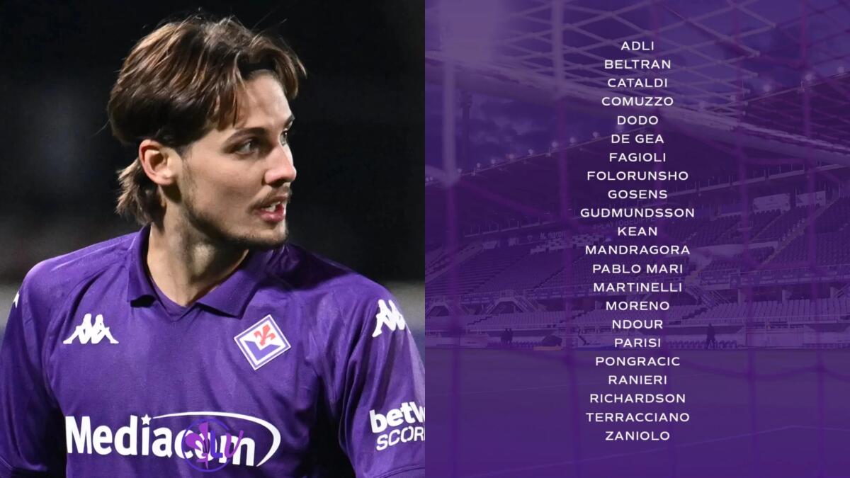 Convocati Fiorentina: Colpani unico assente, tornano Ndour e Pablo Marì dopo la Conference - 