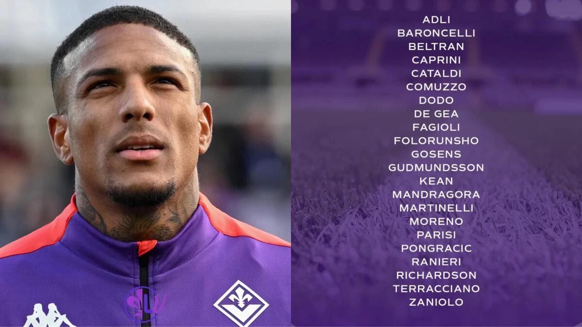 Convocati Fiorentina: Folorunsho torna a disposizione, Colpani unico assente. C'è anche Baroncelli - 