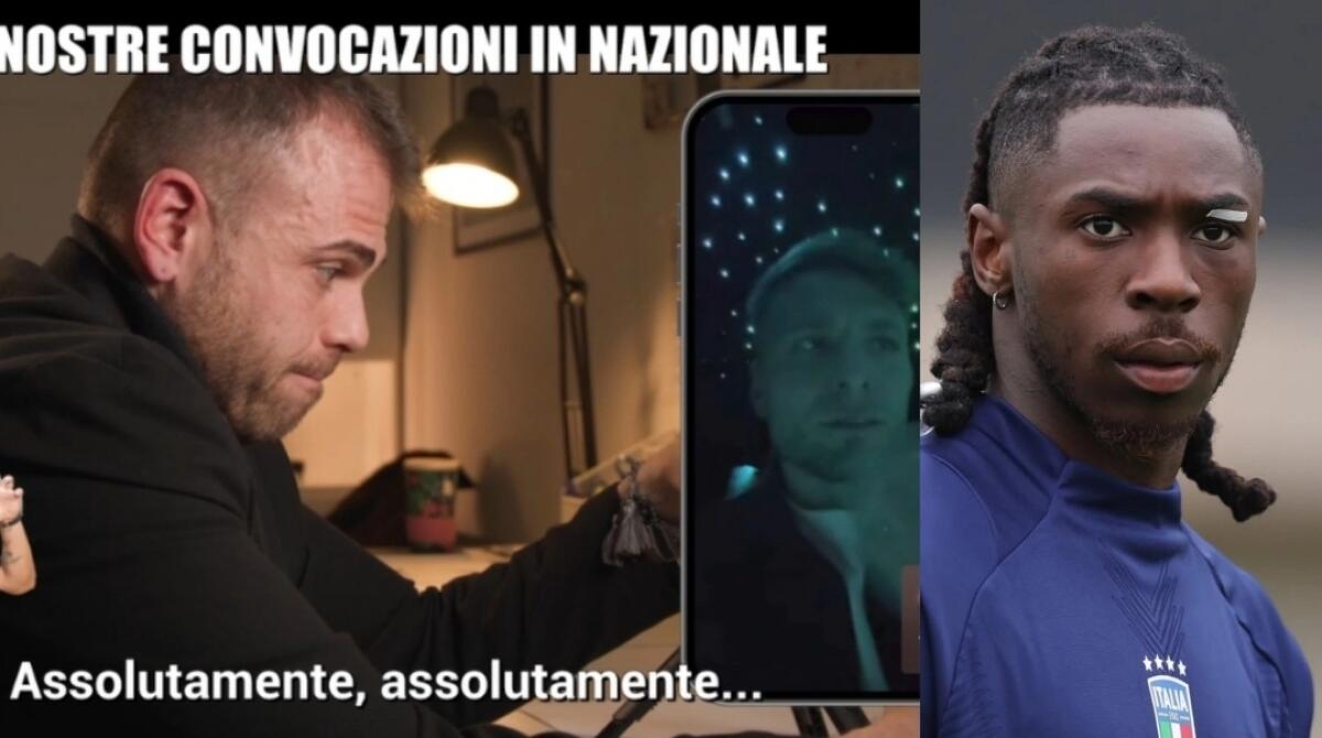 "Sai che sei molto più scarso di Kean? Assolutamente, lo so". Immobile casca nello scherzo de Le Iene - 