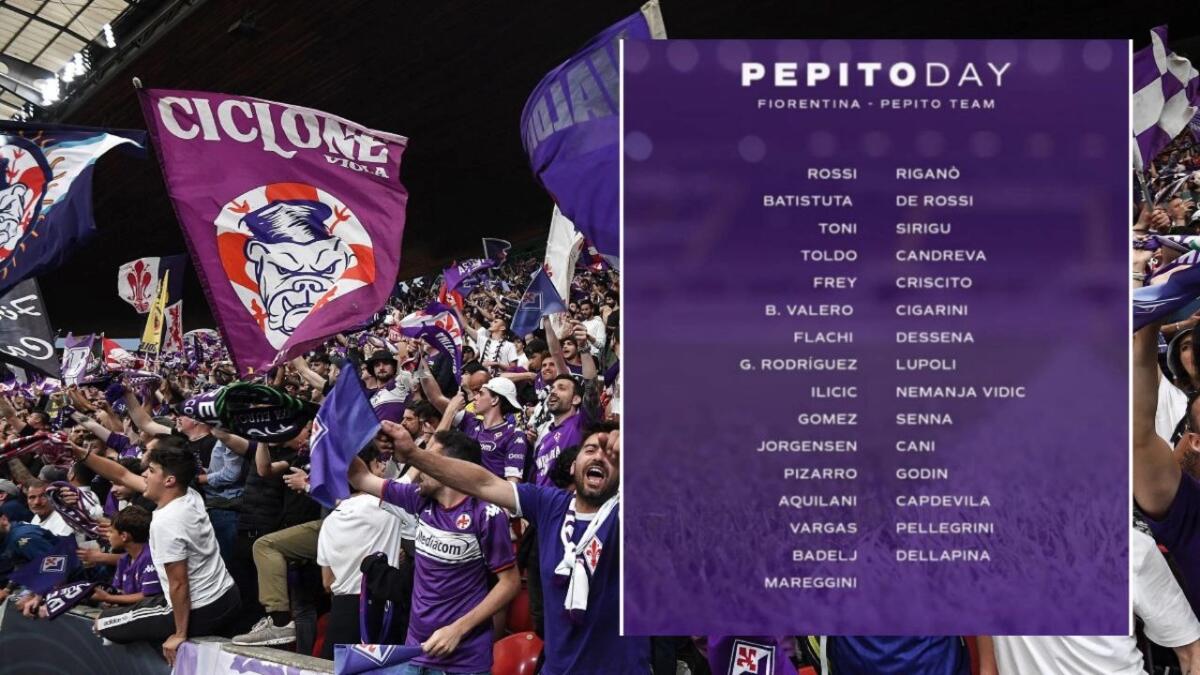 Svelata la squad list per il Pepito Day: Batistuta, Toldo, Frey, Gomez, Godin e tanti altri - 