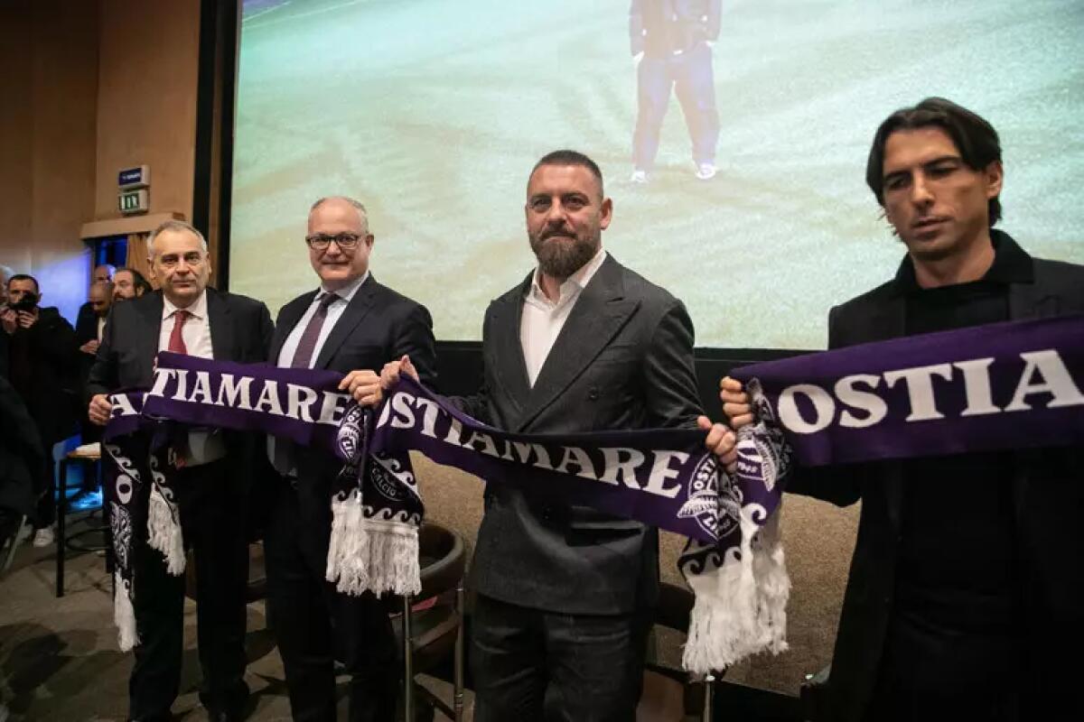 De Rossi: "Tra poco non sarò più libero, il viola è il colore dell'OstiaMare non c'entra con me" - 