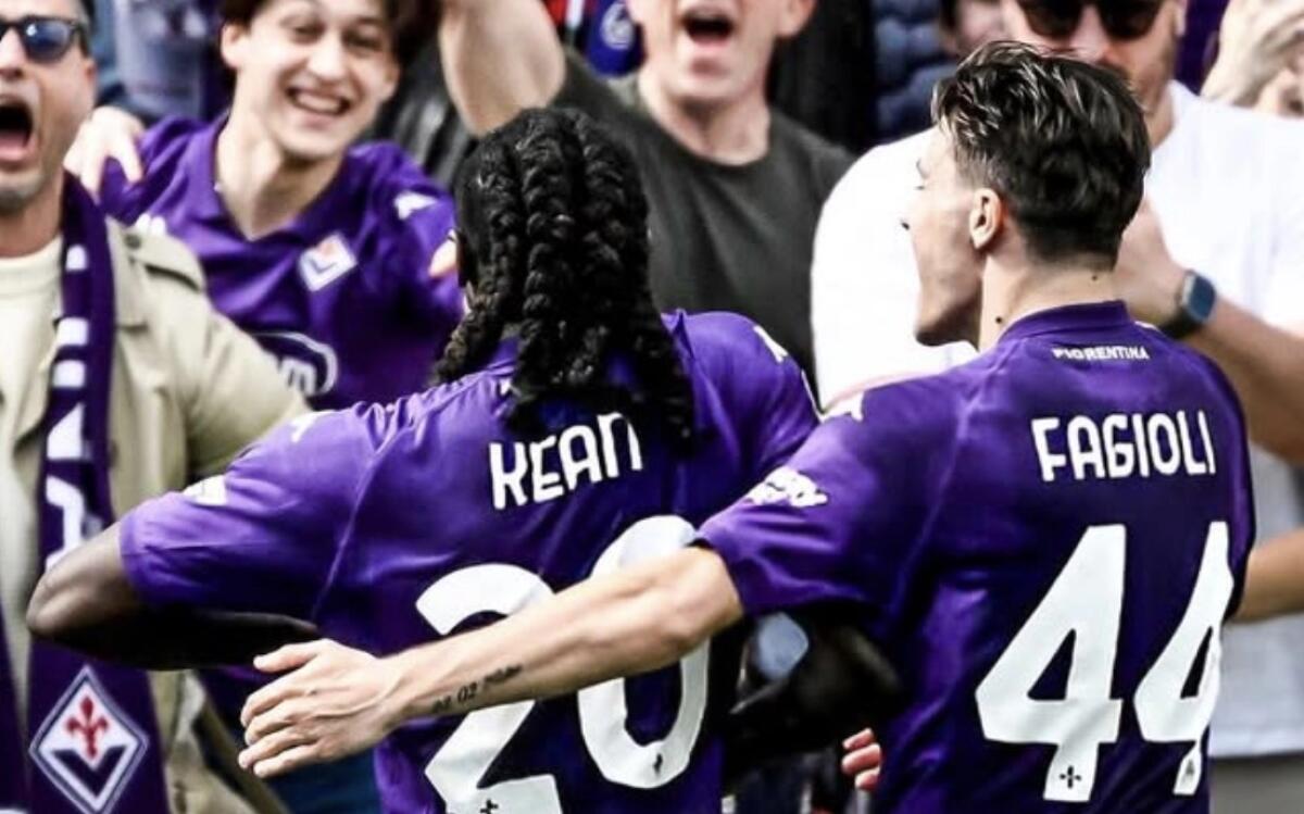 Fagioli festeggia la vittoria contro l'Atalanta: "Una buona Domenica". E posta la foto dell'esultanza con Kean - Foto: Instagram Fagioli