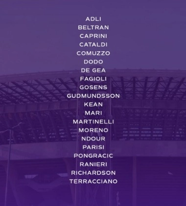 I convocati della Fiorentina per il Napoli: Folorunsho non recupera, c'è anche Adli