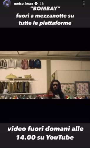 Kean, oltre la Fiorentina rinnova la passione per la musica: esce il nuovo singolo "Bombay"