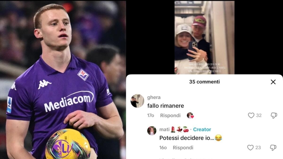 Un tifoso viola scrive alla fidanzata di Comuzzo: "Fallo rimanere". La risposta: "Potessi decidere io..." - 