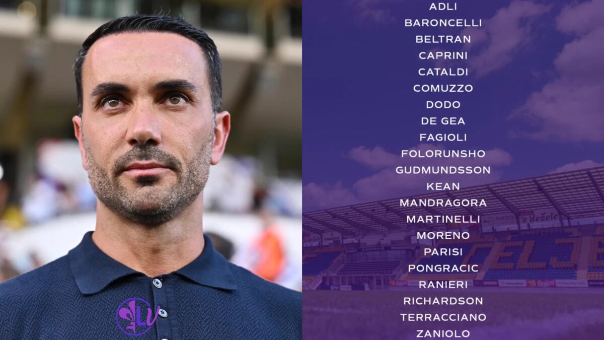 I convocati della Fiorentina per il Celje: nessuna sorpresa. Ancora out gli infortunati Gosens e Colpani - 