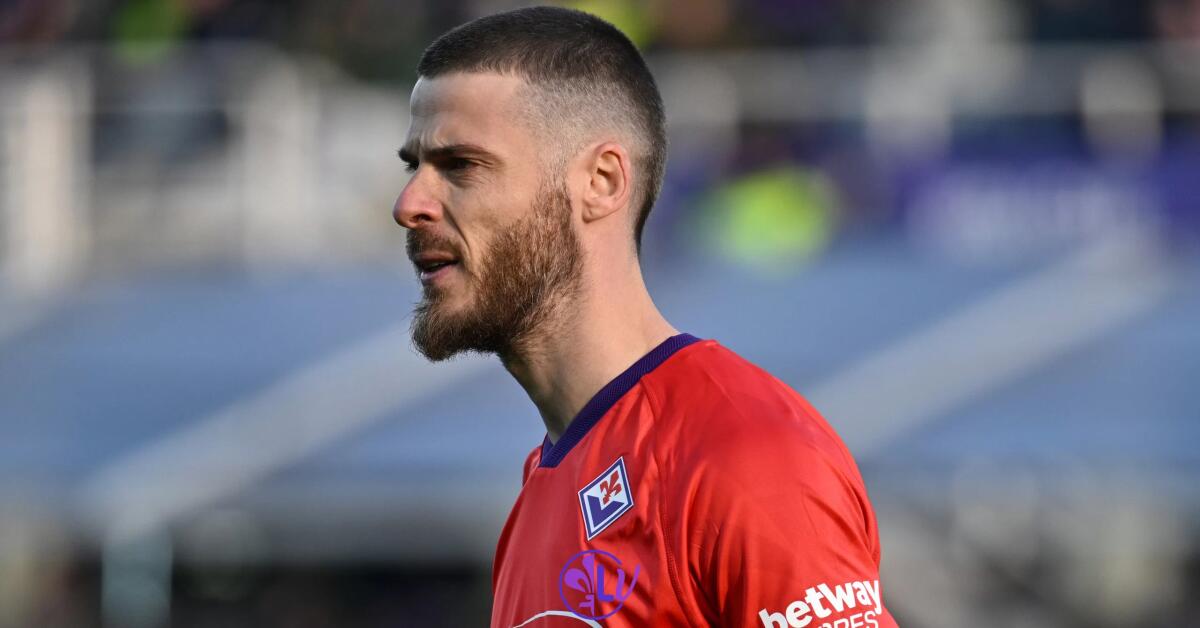 Fabrizio Romano conferma: "La Fiorentina attiverà il rinnovo di De Gea, contratto esteso fino al 2026" - Firenze, Stadio Artemio Franchi, 02.02.2025, Fiorentina-Genoa, foto Lisa Guglielmi. Copyright Labaroviola.com