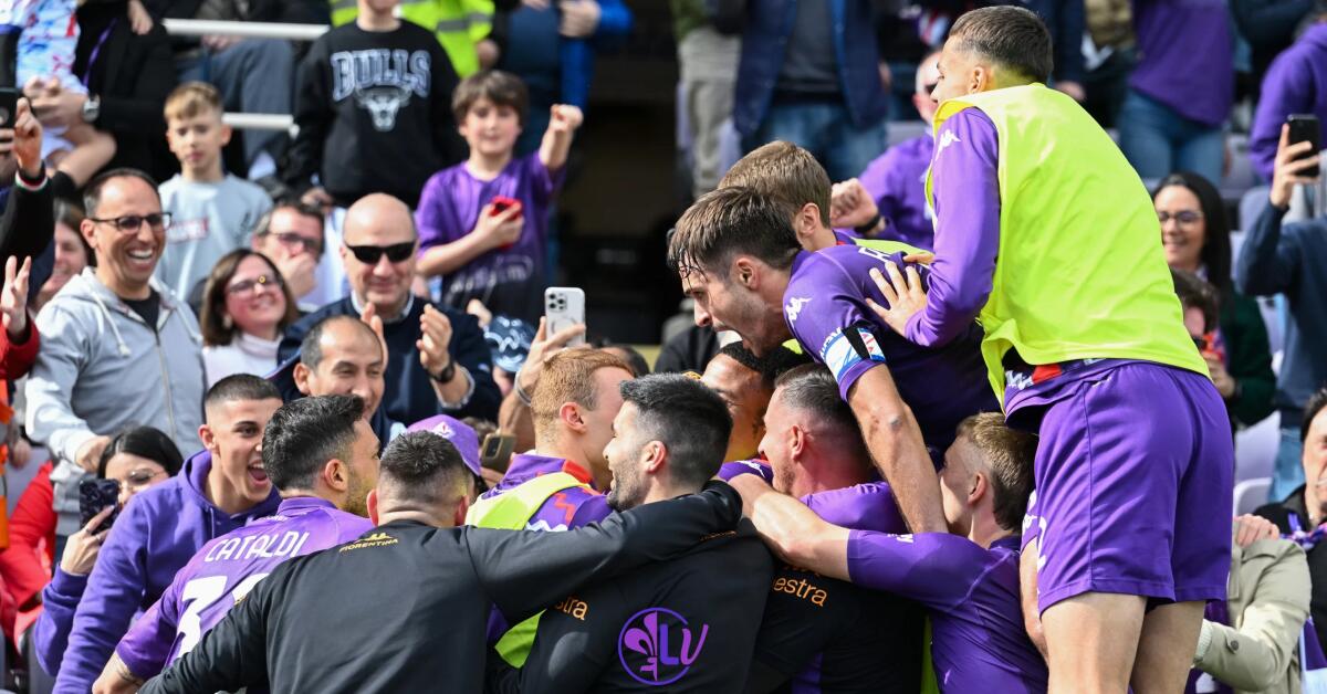 Impallomeni: "Atalanta e Juventus favorite per andare in Champions, ma occhio alla Fiorentina" - Firenze, Stadio Artemio Franchi, 30.03.2025, Fiorentina-Atalanta, foto Lisa Guglielmi. Copyright Labaroviola.com