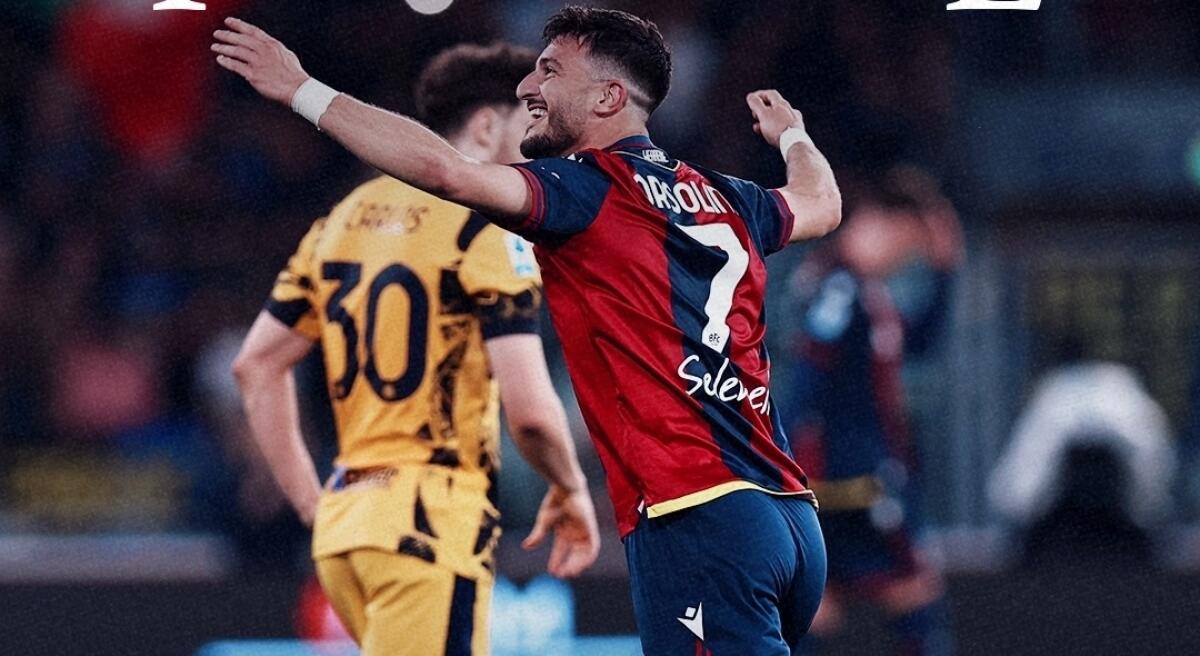 Capolavoro di Italiano, il Bologna batte l'Inter e vola al quarto posto. Fiorentina a meno 7 in attesa del Cagliari - 