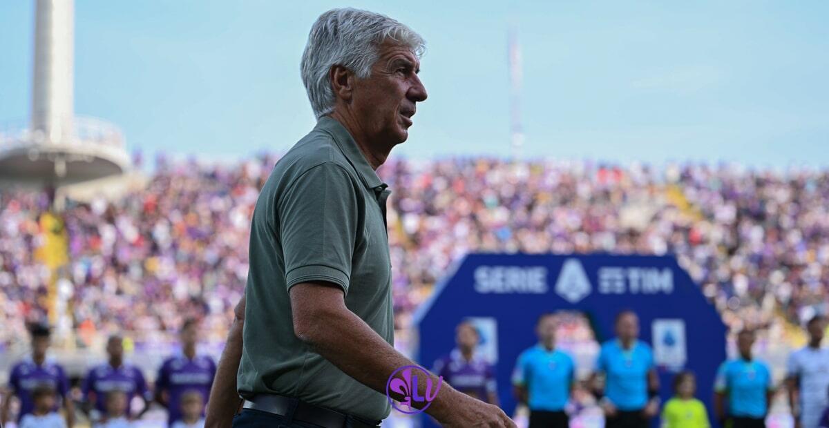 Gasperini: "A Firenze si può perdere, faccio fatica a vedere questo crollo. Si sta esagerando" - Firenze, Stadio Artemio Franchi, 17.09.2023, Fiorentina-Atalanta, foto Lisa Guglielmi. Copyright Labaroviola.com