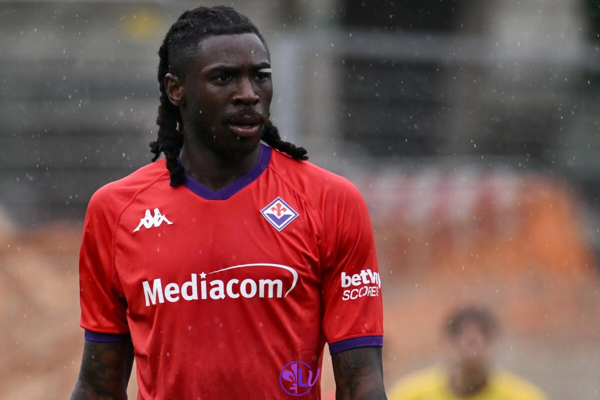 TMW: "Salvo imprevisti Kean contro il Betis ci sarà, difficile vederlo in campo contro l'Empoli" - Firenze, Stadio Artemio Franchi, 13.04.2025, Fiorentina-Parma, foto Lisa Guglielmi. Copyright Labaroviola.com