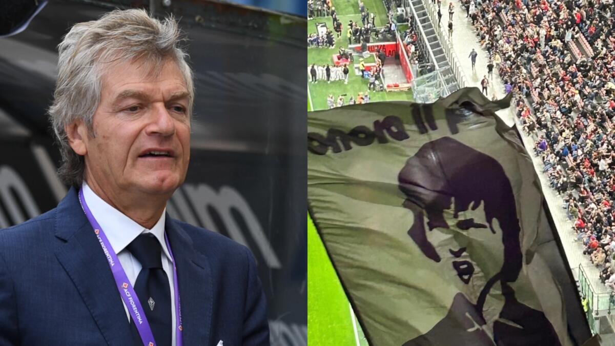 Antognoni ringrazia per il bandierone in curva: "Grazie ragazzi per avermi portato a San Siro" - 