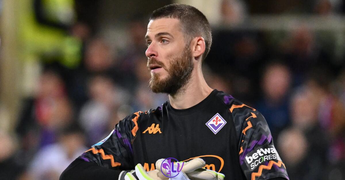 De Gea: "Colpo di fulmine con la Fiorentina, sono molto felice qui. Palladino è giovane, ma bravo" - Firenze, Stadio Artemio Franchi, 06.10.2024, Fiorentina-Milan, foto Lisa Guglielmi. Copyright Labaroviola.com