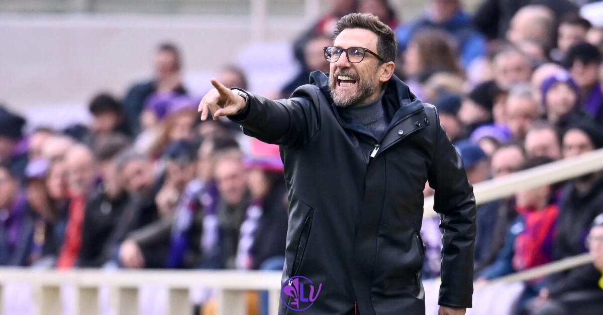 Di Francesco: "Avremmo potuto segnare di più, ci meritiamo questa vittoria e questa gioia" - Firenze, Stadio Artemio Franchi, 11.02.2024, Fiorentina-Frosinone, foto Lisa Guglielmi. Copyright Labaroviola.com