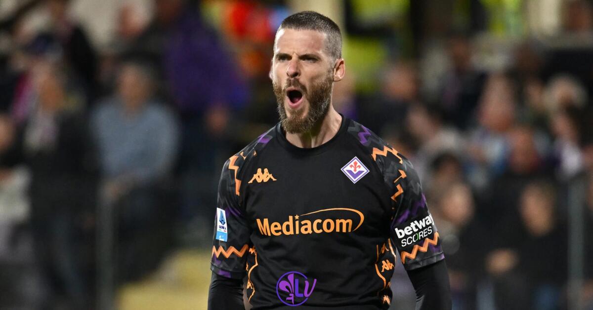 De Gea vale oro: almeno 10 punti grazie ai suoi miracoli, ma il futuro per lui non è ancora scritto - Firenze, Stadio Artemio Franchi, 06.10.2024, Fiorentina-Milan, foto Lisa Guglielmi. Copyright Labaroviola.com