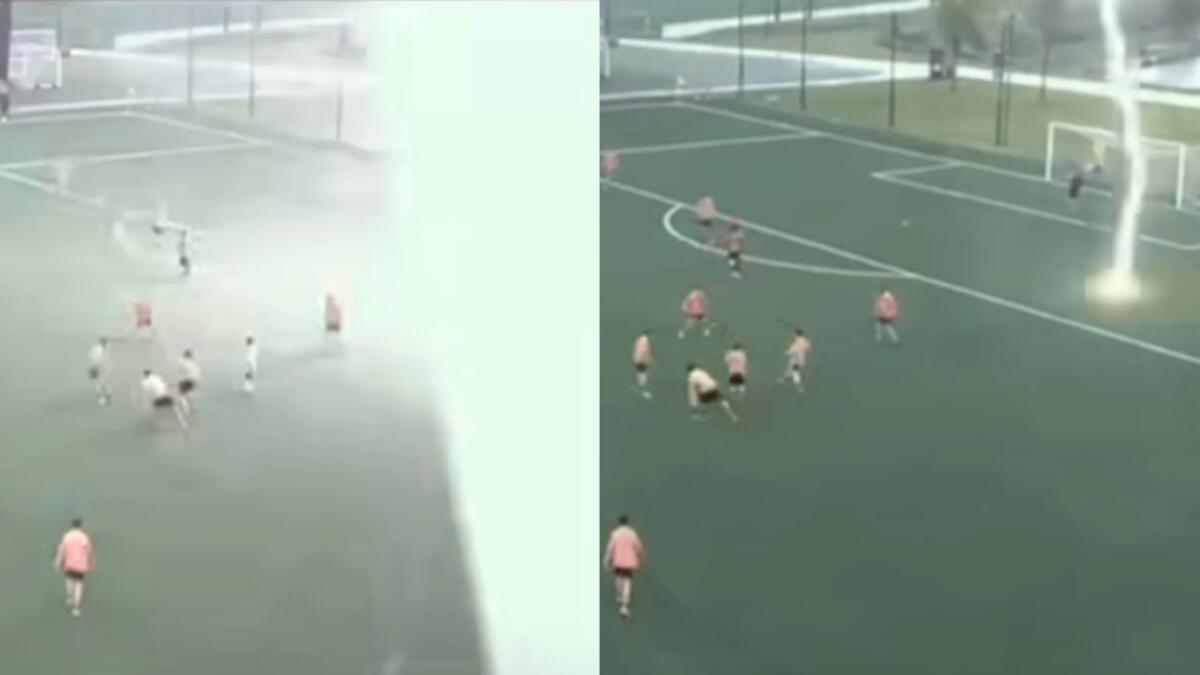 Tragedia sfiorata al Viola Park: fulmine cade in campo durante l'allenamento dell'Under 18 - 