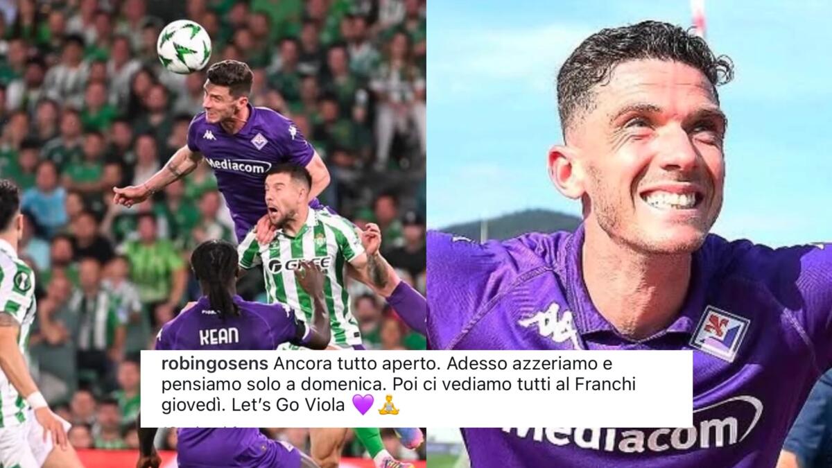 Gosens suona la carica: "Ancora tutto aperto. Ora pensiamo a domenica. Poi ci vediamo tutti giovedì" - 