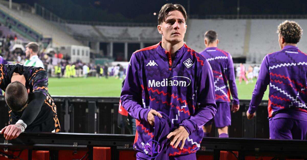 Gazzetta dello Sport su Fagioli: "La Fiorentina lo riscatterà anche senza Europa" - Firenze, Stadio Artemio Franchi, 08.05.2025, Fiorentina-Betis, foto Lisa Guglielmi. Copyright Labaroviola.com