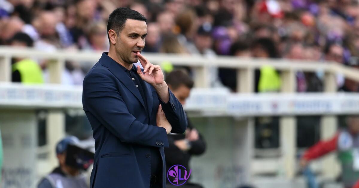 Pin: "A Venezia si è toccato il fondo, ora è normale che Palladino sia in grande discussione" - Firenze, Stadio Artemio Franchi, 27.04.2025, Fiorentina-Empoli, foto Lisa Guglielmi. Copyright Labaroviola.com