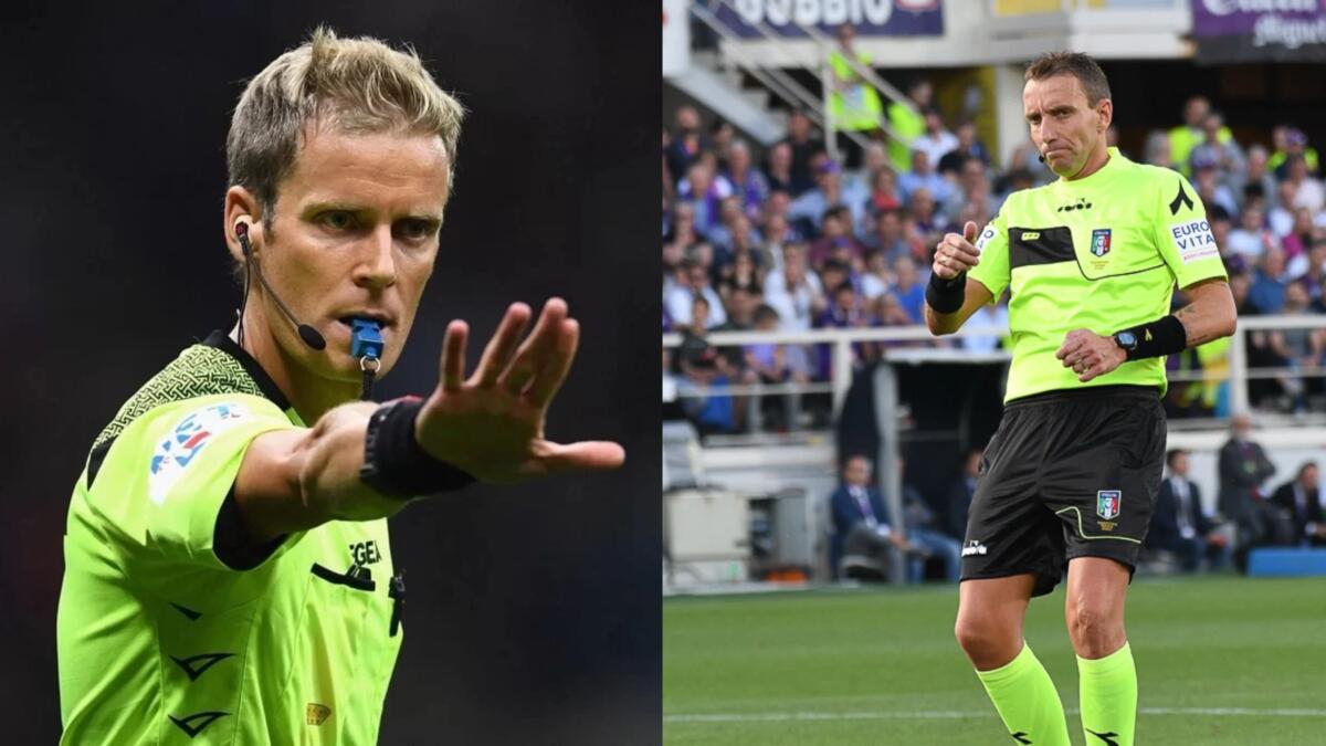 Lo scontro diretto tra Roma-Fiorentina sarà arbitrato da Chiffi, mentre al VAR ci sarà Mazzoleni - 