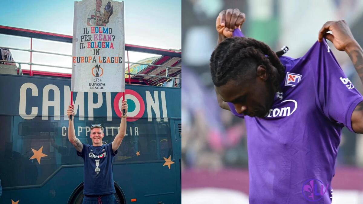 Holm sfotte ancora Kean durante i festeggiamenti per la coppa Italia: "Il Bologna fa l'Europa League" - 
