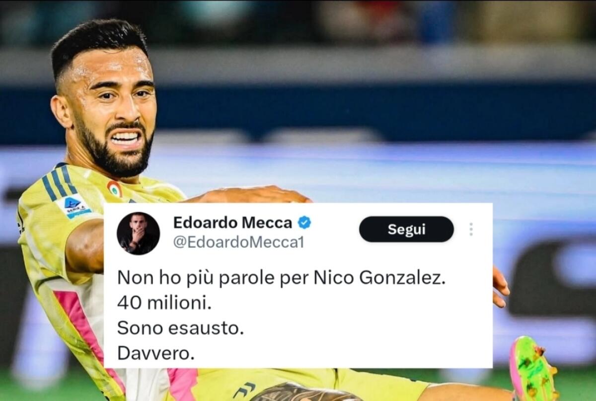 I tifosi della Juventus esasperati contro Nico Gonzalez: "Come si fa ad averlo pagato 40 milioni?" - 