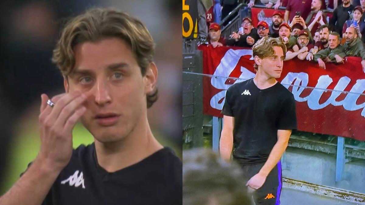 Immagini da brividi all'Olimpico: Bove in lacrime fa il giro del campo prendendosi gli applausi di tutti - 