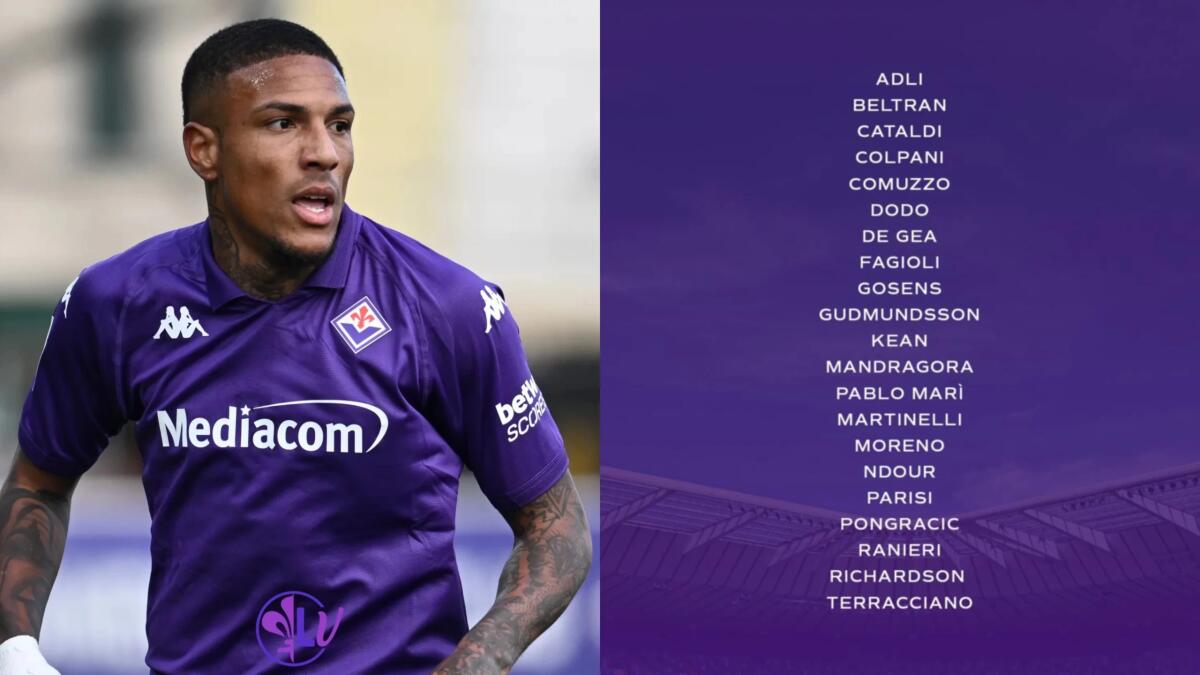 I convocati della Fiorentina per l'Udinese: torna Cataldi. Out Folorunsho e Zaniolo - 
