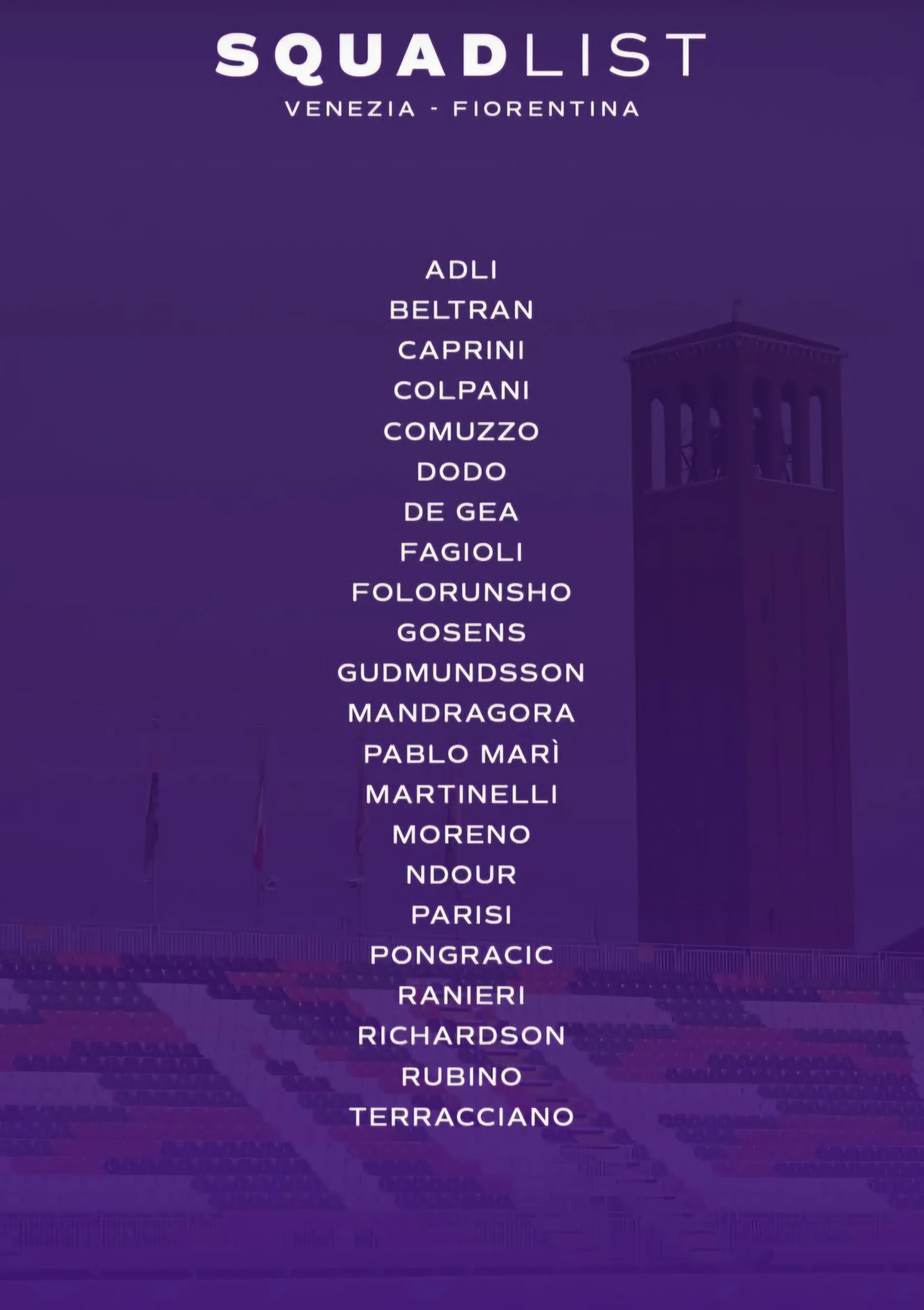 Kean non convocato per Venezia-Fiorentina. L'attaccante resta a Firenze. La lista completa