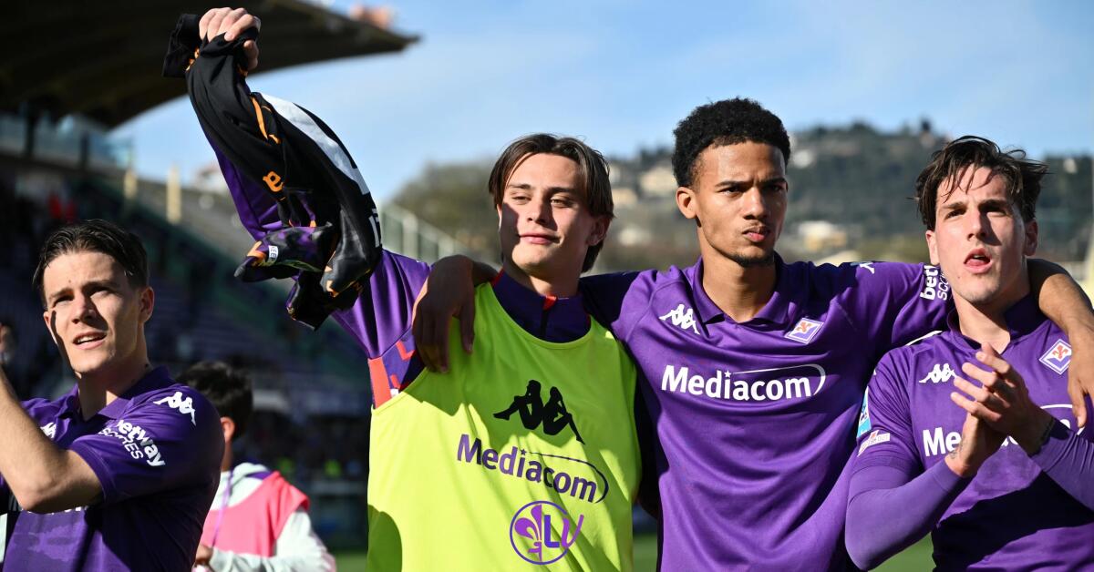 Nazione: "Martinelli vorrebbe restare come vice De Gea, la Fiorentina ha altri piani. C'è lo Spezia" - Firenze, Stadio Artemio Franchi, 30.03.2025, Fiorentina-Atalanta, foto Lisa Guglielmi. Copyright Labaroviola.com