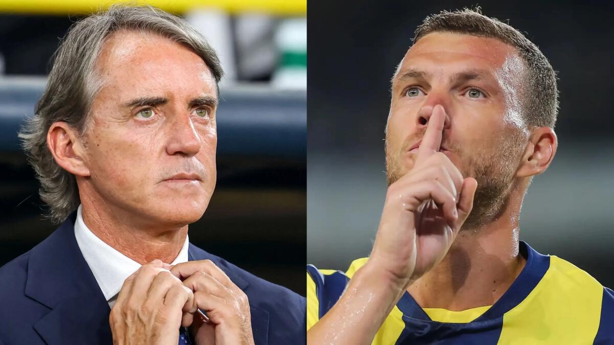 Mancini elogia Pradè: "Dzeko? Un bel colpo. Firenze è la città giusta per rivederlo in Italia" - 
