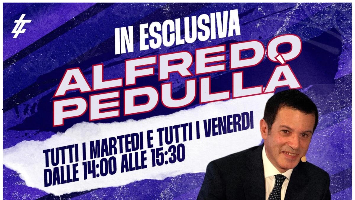 Pedullà in diretta tutta l'estate a Passione Fiorentina il martedì e venerdì dalle 14 su YouTube e Twitch - 