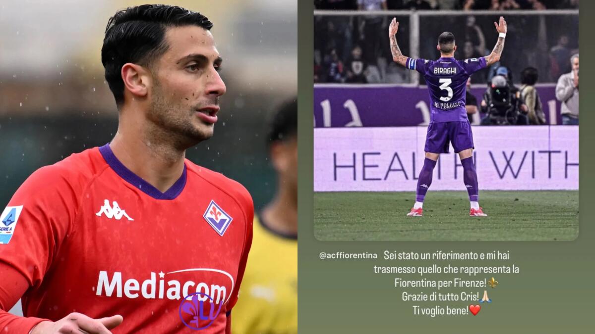 Mandragora saluta Biraghi: "Grazie di tutto, mi hai trasmesso cosa vuol dire la Fiorentina per Firenze" - 