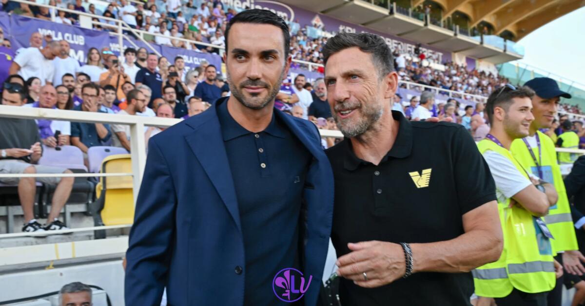 Cecchi: "Mi piacerebbe Di Francesco, ma il suo nome provoca malumori ai tifosi della Fiorentina" - Firenze, Stadio Artemio Franchi, 25.08.2024, Fiorentina-Venezia, foto Lisa Guglielmi. Copyright Labaroviola.com