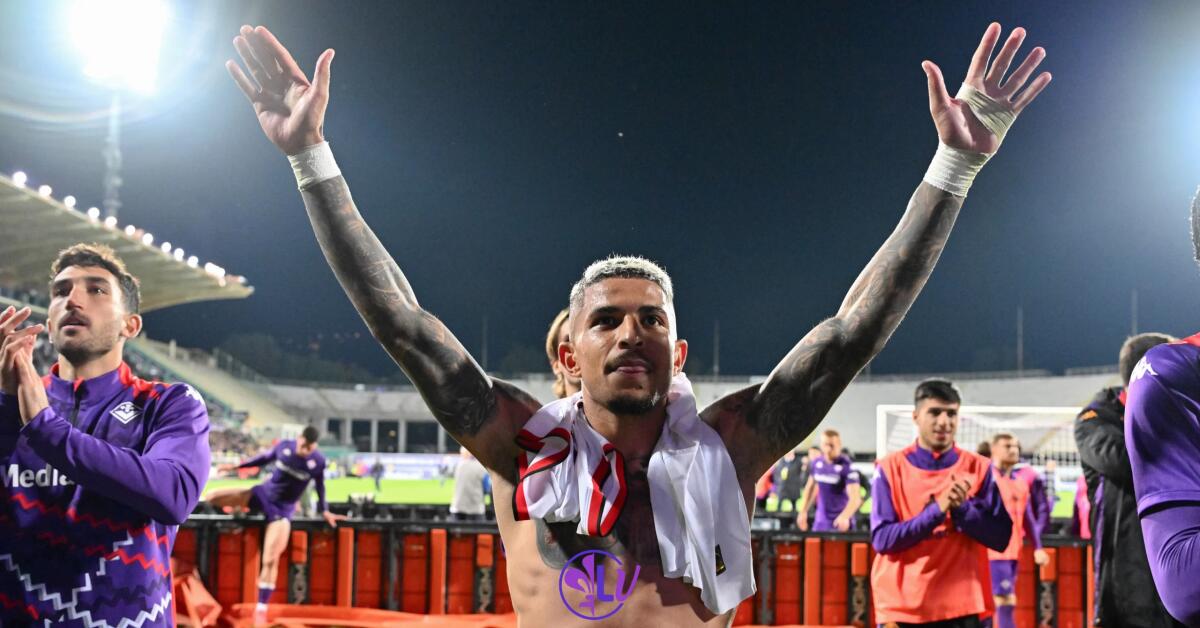 Pedullà chiarisce: "La Fiorentina vuol tenere Dodò, per meno di 35 milioni poi non lo cederebbe" - Firenze, Stadio Artemio Franchi, 06.10.2024, Fiorentina-Milan, foto Lisa Guglielmi. Copyright Labaroviola.com