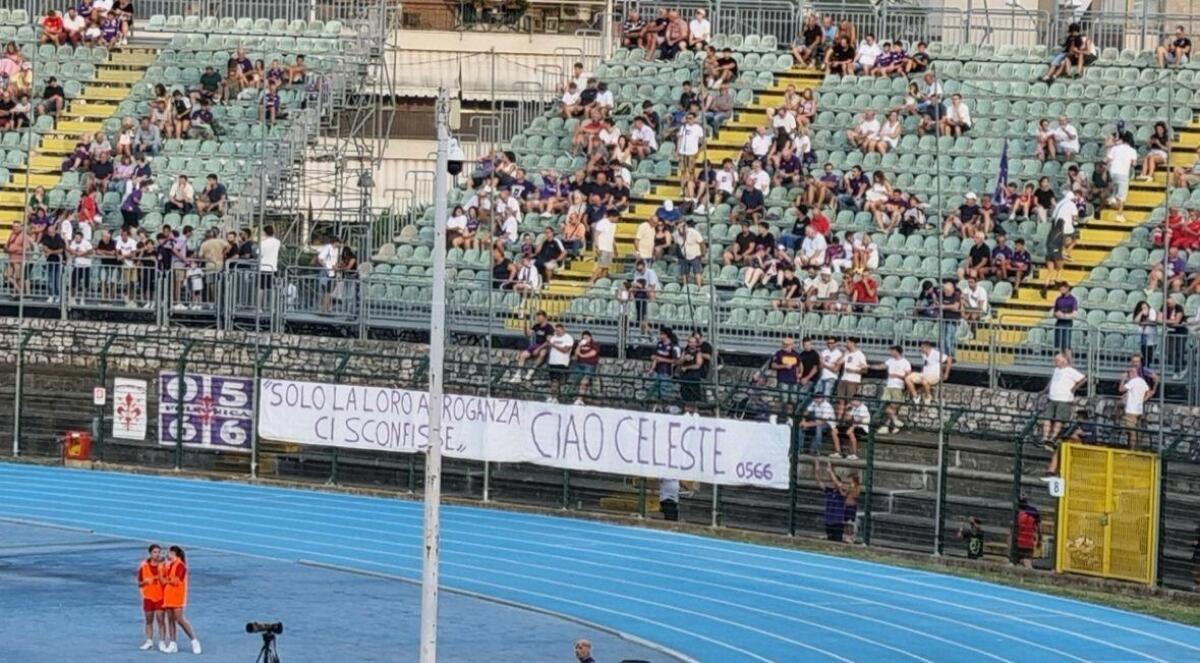 La Curva omaggia Celeste Pin: "Solo la loro arroganza ci sconfisse. Ciao Celeste" - 