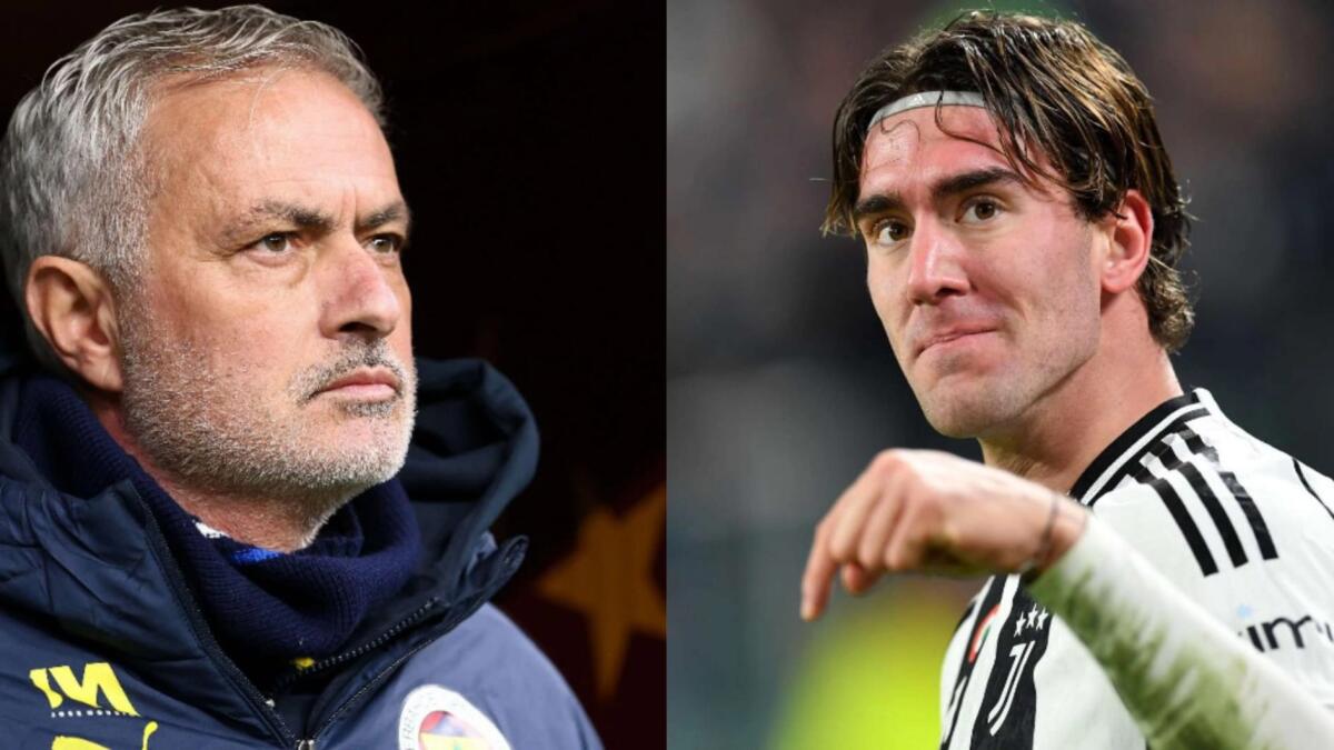 Tuttosport: "Mourinho vuole Vlahovic al Fenerbahce, primo contatto con l'entourage del giocatore" - 