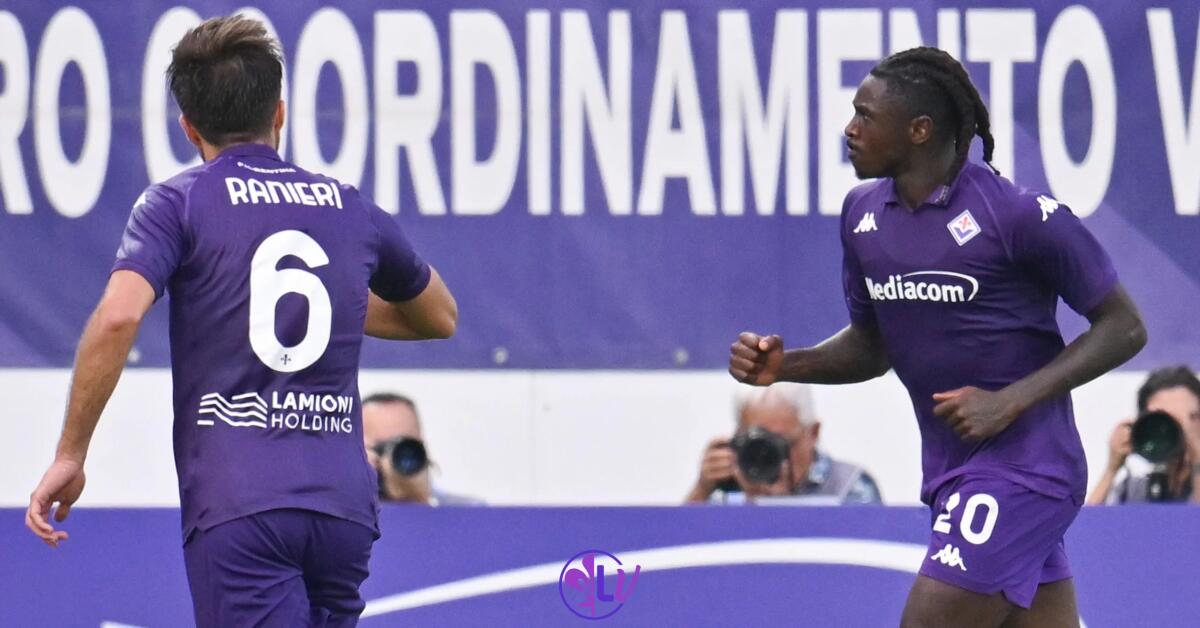 Ranieri su Kean: "Moise ama veramente questa città, è felice di giocare nella Fiorentina" - Firenze, Stadio Artemio Franchi, 1.09.2024, Fiorentina-Monza, foto Lisa Guglielmi. Copyright Labaroviola.com
