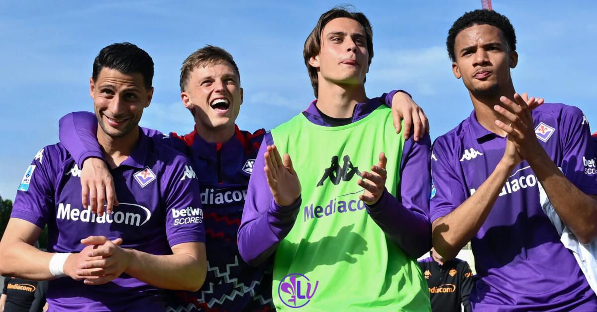 Nazione: "Spezia su Martinelli ma lui vuole restare alla Fiorentina. Terracciano e Christensen in uscita?" - Firenze, Stadio Artemio Franchi, 27.04.2025, Fiorentina-Empoli, foto Lisa Guglielmi. Copyright Labaroviola.com